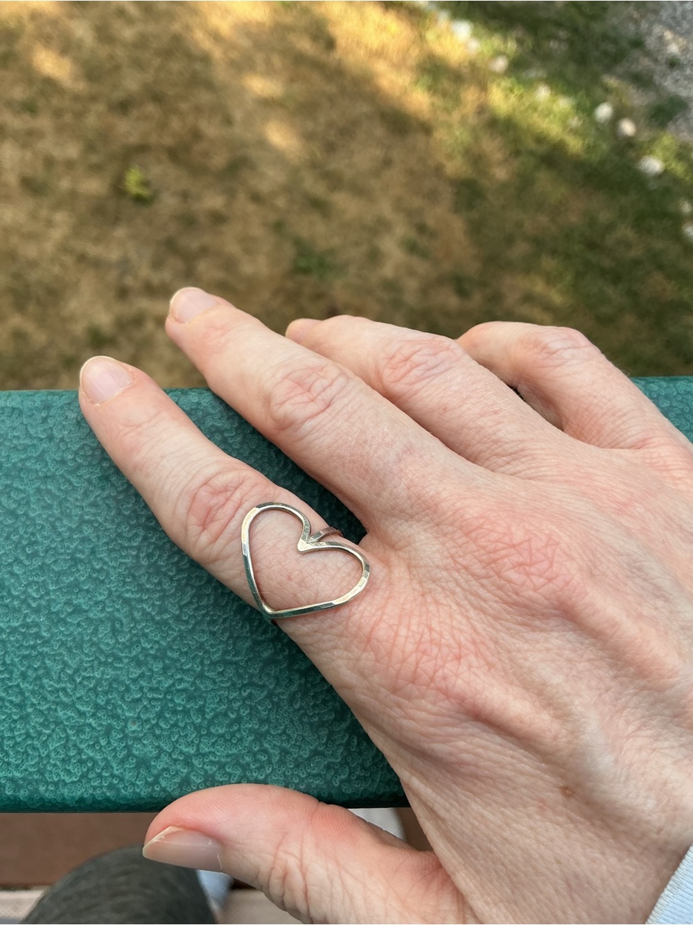 Nashelle Complete Heart Ring Sterling Silver Size 6 Nordstrom Minimalist USA